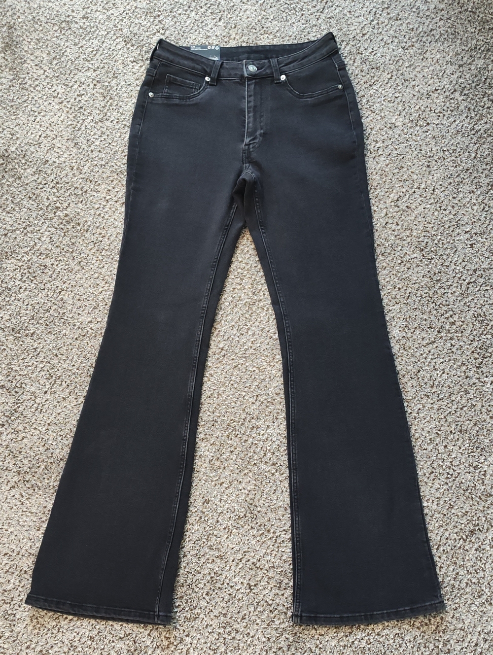 Divided Black Flare Jeans